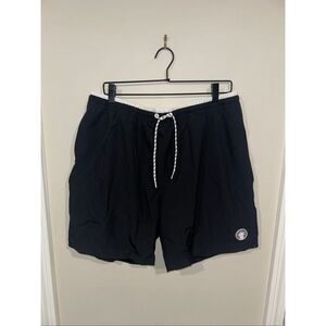 Chubbies Black 7 inch Inseam Swim Trunks Size XL